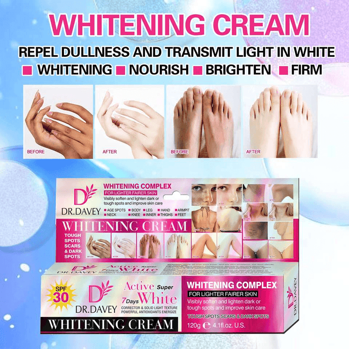 Dr. Davey Skin Whitening Cream SPF 30 - 120g - Pinoyhyper