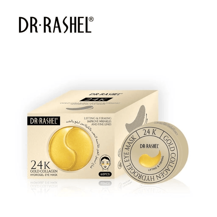 Dr. Rashel 24K Gold Collagen Hydrogel Eye Mask - 60pcs - Pinoyhyper