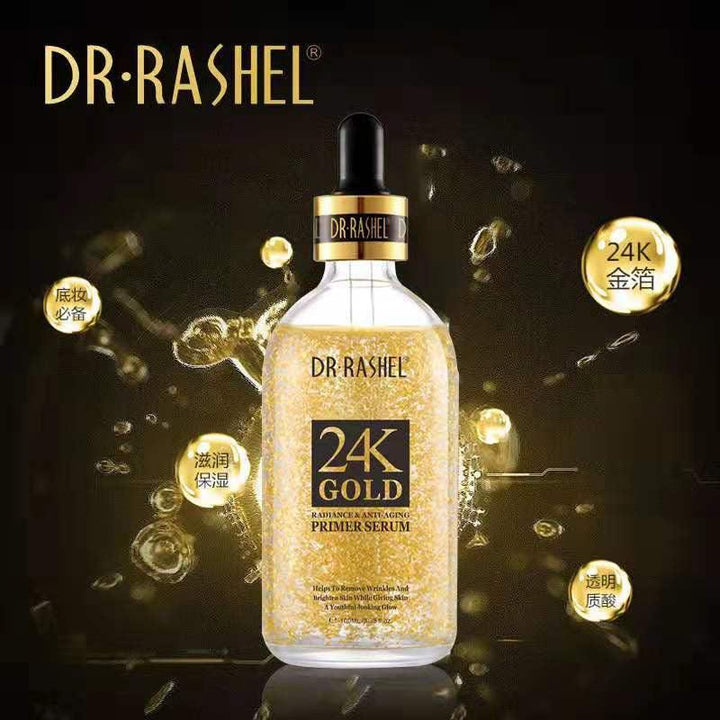 Dr Rashel 24k Gold Radiance & Anti-Aging Primer Serum 100ml - Pinoyhyper