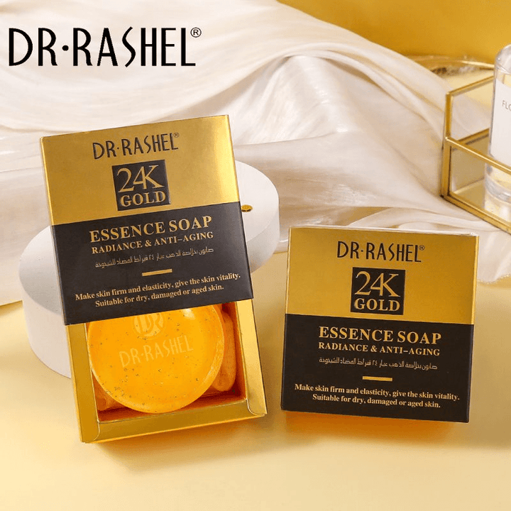 Dr. Rashel 24k Gold Radiance & Anti-Aging Soap - 100g - Pinoyhyper