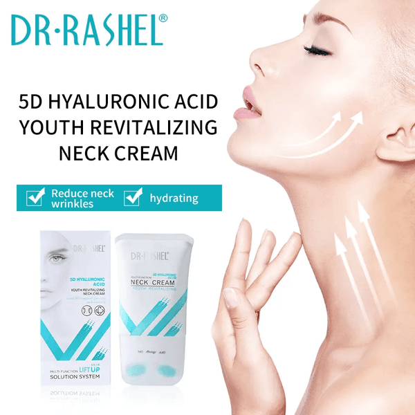 Dr.Rashel 5D Hyaluronic Acid Youth Revitalizing Neck Cream - 120g - Pinoyhyper