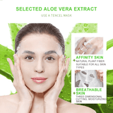 Dr.Rashel Aloe Vera Soothe & Smooth Essence Mask - 5 Pcs × 25g - Pinoyhyper