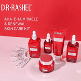 Dr. Rashel Alpha Hydroxy Acid AHA BHA Miracle Renewal Skin Care Kit - 11 Pcs Set - Pinoyhyper