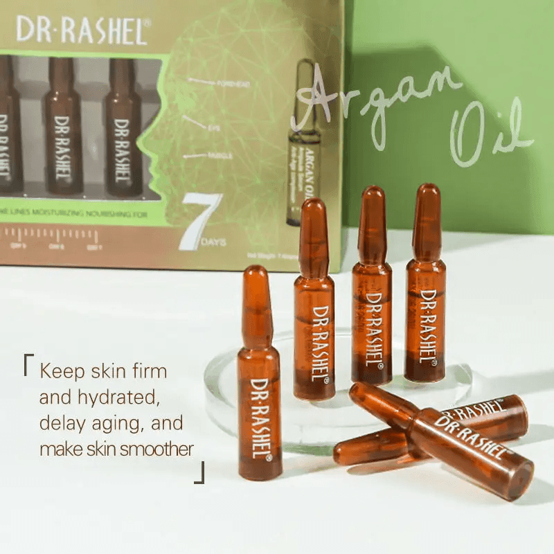 Dr.Rashel Argan Oil Ampoule Face Serum - 7 Ampoule X 2ml (Original) - Pinoyhyper