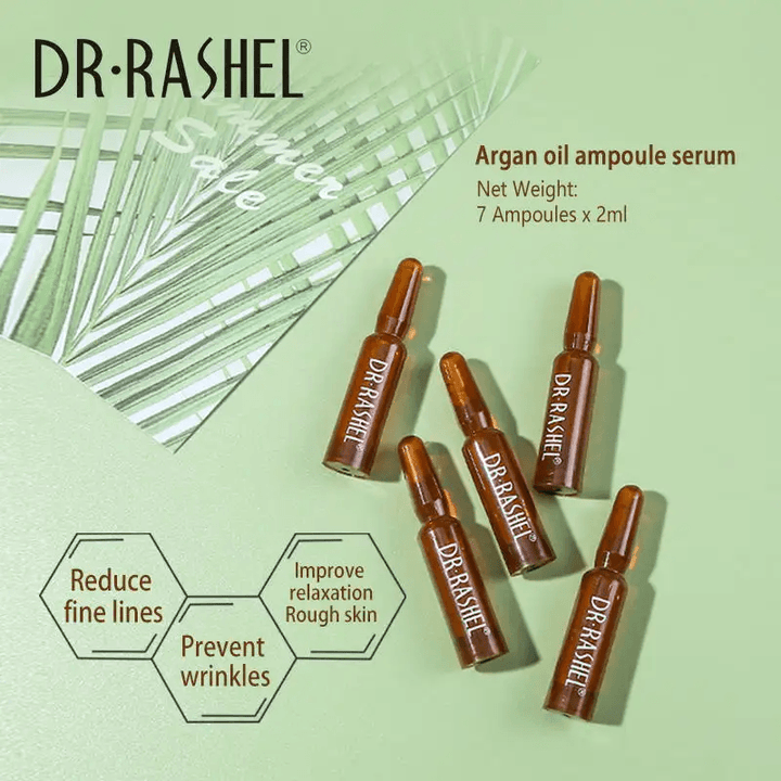 Dr.Rashel Argan Oil Ampoule Face Serum - 7 Ampoule X 2ml (Original) - Pinoyhyper