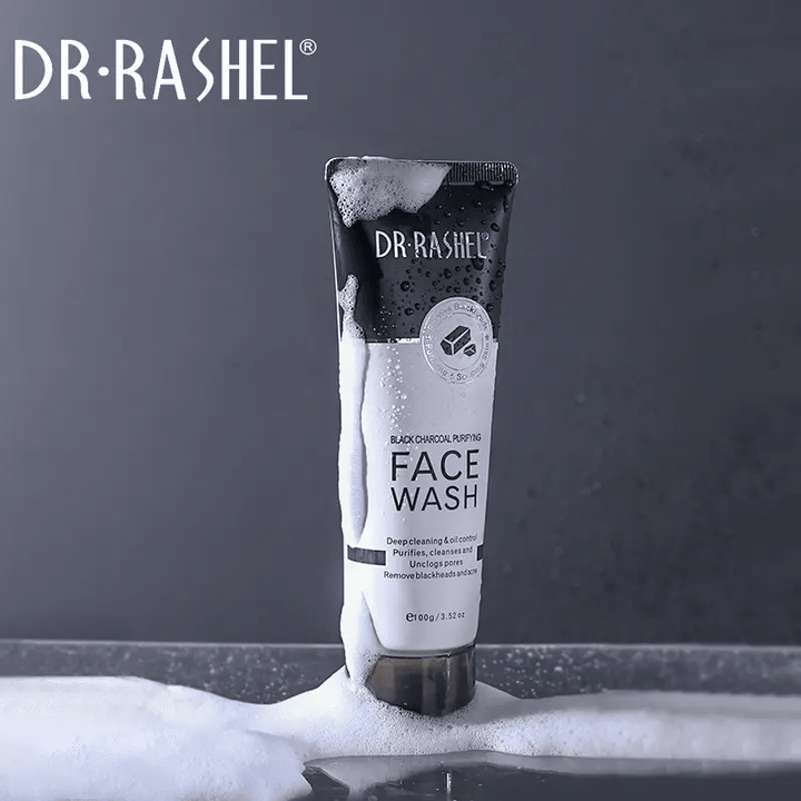 Dr. Rashel Black Charcoal Purifying Face Wash - 100g - Pinoyhyper