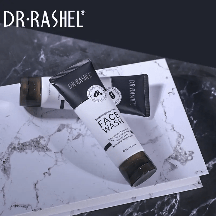 Dr. Rashel Black Charcoal Purifying Face Wash - 100g - Pinoyhyper