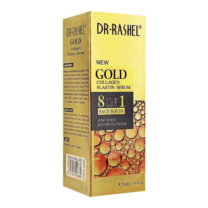 Dr.Rashel Gold 8 In 1 Collagen Elastin Face Serum(New) - 40ml - Pinoyhyper