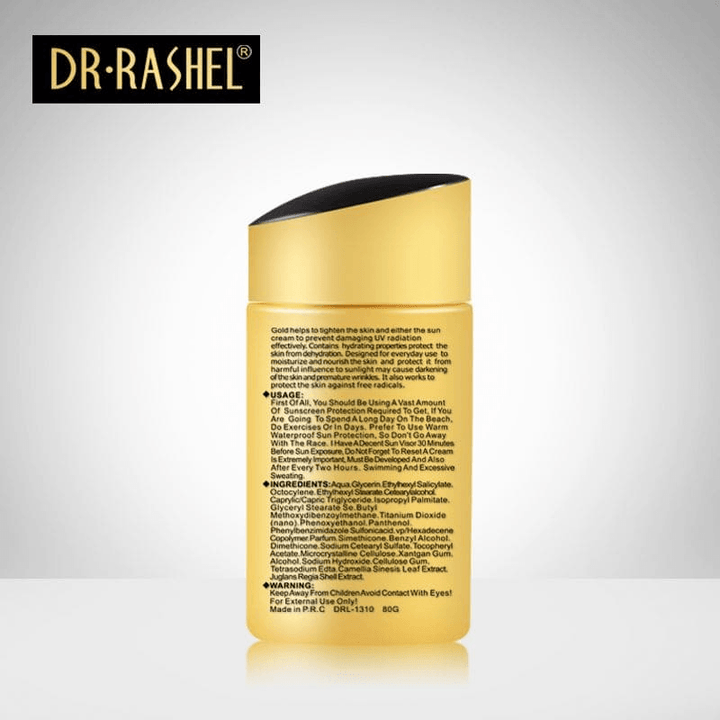 Dr. Rashel Gold Collagen Sun Cream SPF 75 - 80gm - Pinoyhyper