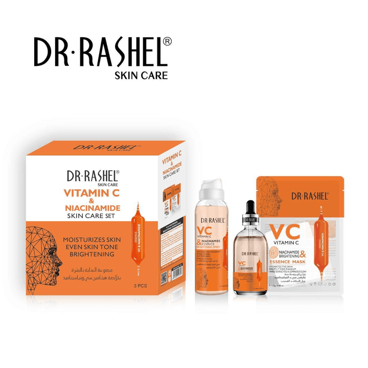 Dr.Rashel Vitamin C & Niacinamide Skin Care Set (Original) - Pinoyhyper