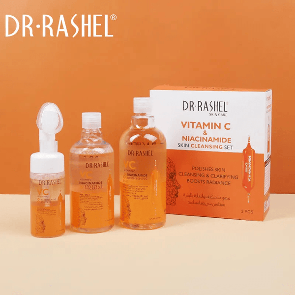 Dr.Rashel Vitamin C & Niacinamide Skin Cleaning Set - Pinoyhyper