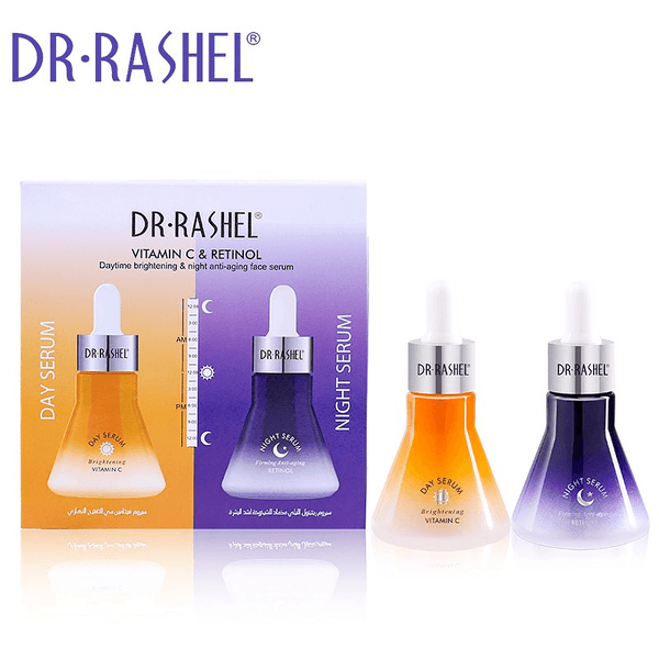 Dr. Rashel Vitamin C & Rentinol Day & Night Face Serum 2 Pack - 30ml - Pinoyhyper