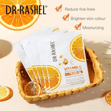 Dr.Rashel Vitamin C Brightening & Anti-Aging Silk Mask - 5 Pcs × 28g - Pinoyhyper