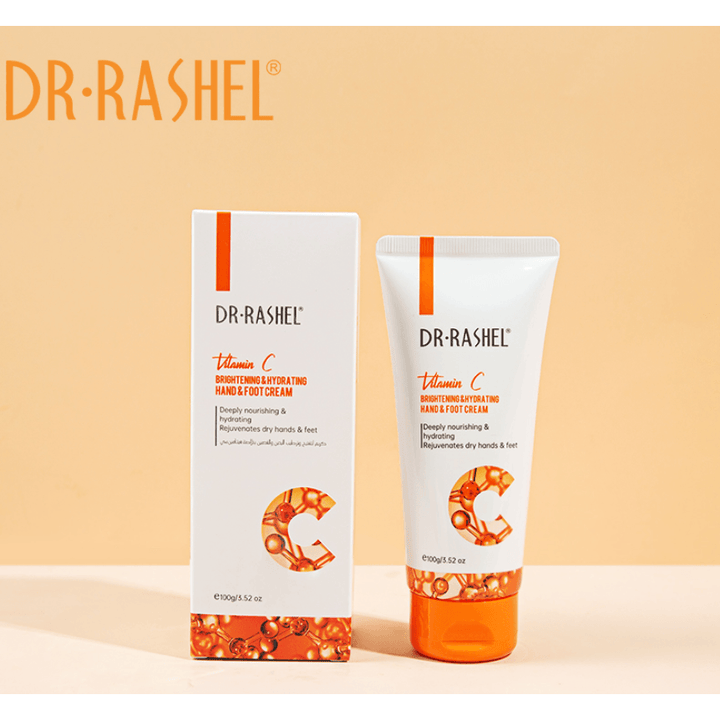 Dr. Rashel Vitamin C Brightening & Hydrating Hand & Foot Cream - 100g - Pinoyhyper