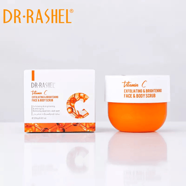 Dr. Rashel Vitamin C Exfoliating & Brightening Face & Body Scrub - 250g - Pinoyhyper