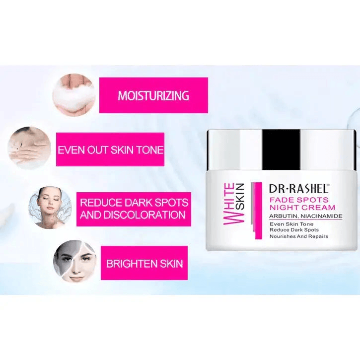 Dr Rashel White Skin Whitening Fade Spot 4 Piece Set With Bag(Original) - Pinoyhyper