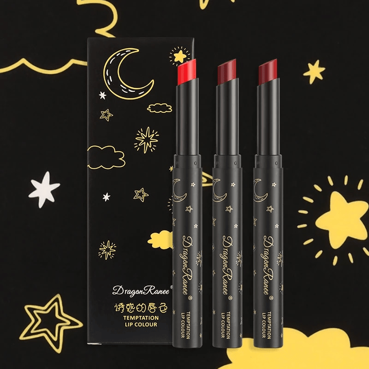 Dragon Ranee Lipstick Pen 3pcs Set Soft Silky Lip Gloss - DR05A - Pinoyhyper