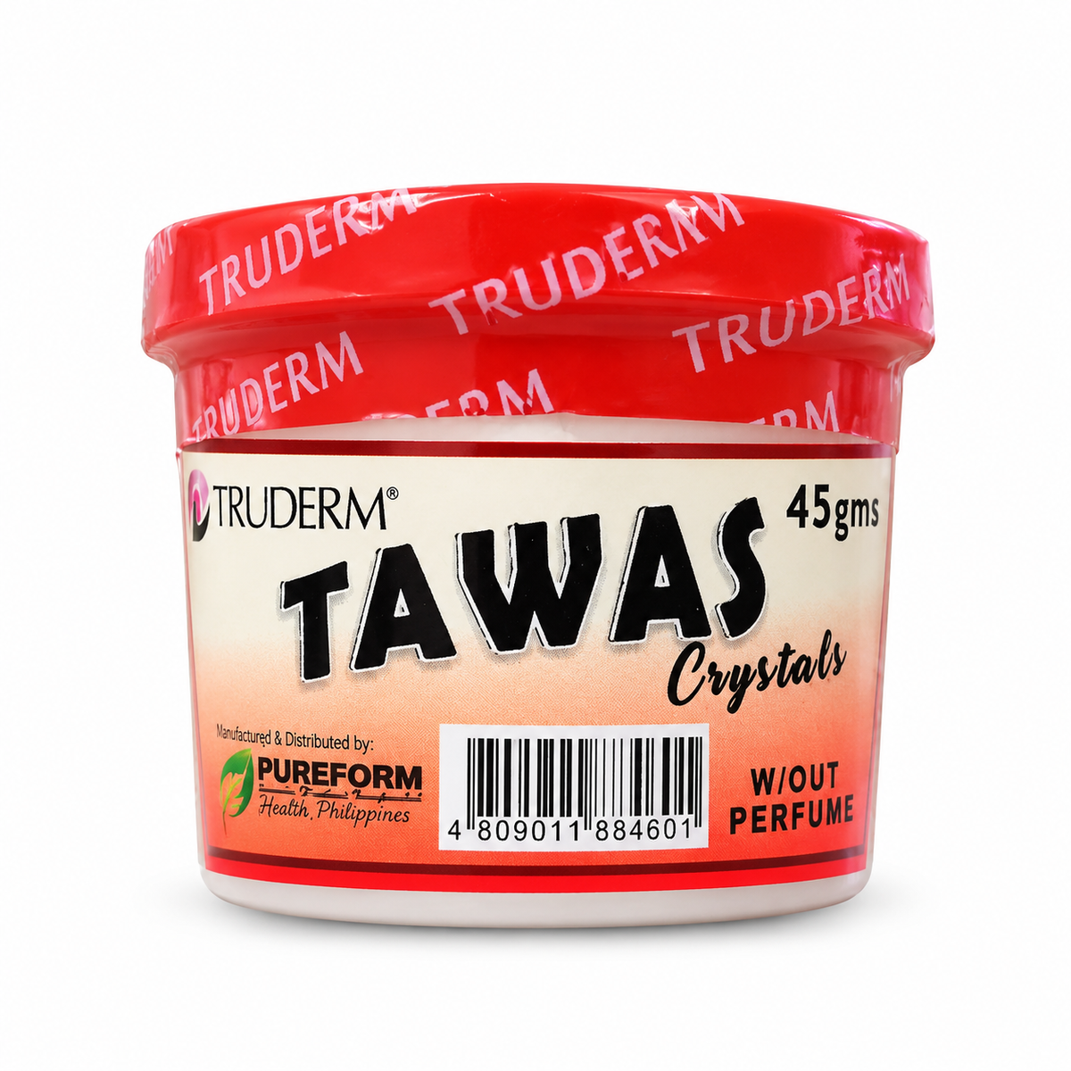 Truderm Tawas Crystals Deodorant Powder - 45g
