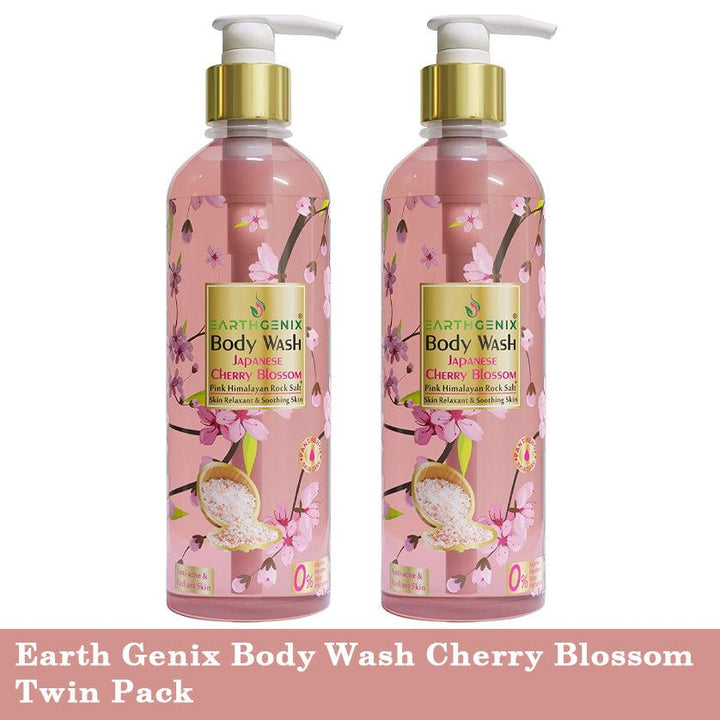 Earth Genix Body Wash Cherry Blossom Twin Pack - Pinoyhyper