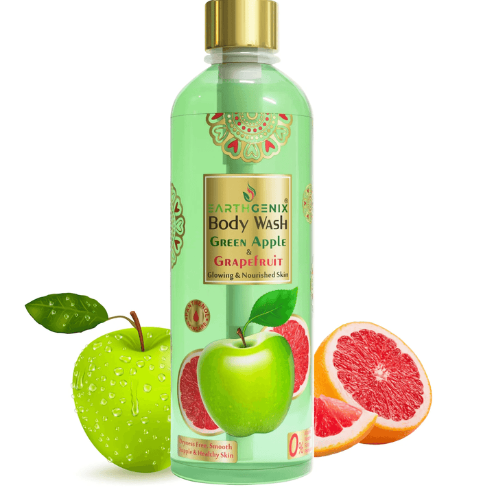 Earth Genix Body Wash Green Apple & Grape Fruit - 300ml - Pinoyhyper
