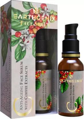 Earthgenix Anti-Ageing Face Serum with Coffee Extracts, for Anti-Ageing & Anti Wrinkles - Pinoyhyper