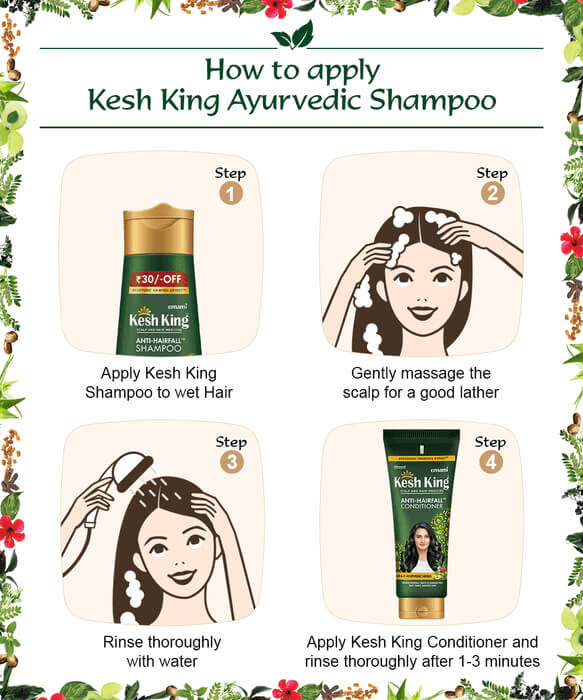 Emami Kesh King Ayurvedic Hairfall Expert Shampoo - 340ml - Pinoyhyper