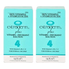 Extraderm Plus Vitamin Exfoliant Solution 4 - 60ml × 2Pcs - Pinoyhyper