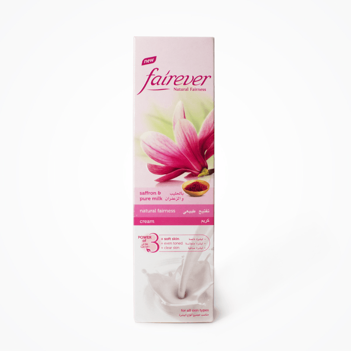 Fairever Natural Fairness Cream Saffron & Pure Milk - 100g - Pinoyhyper