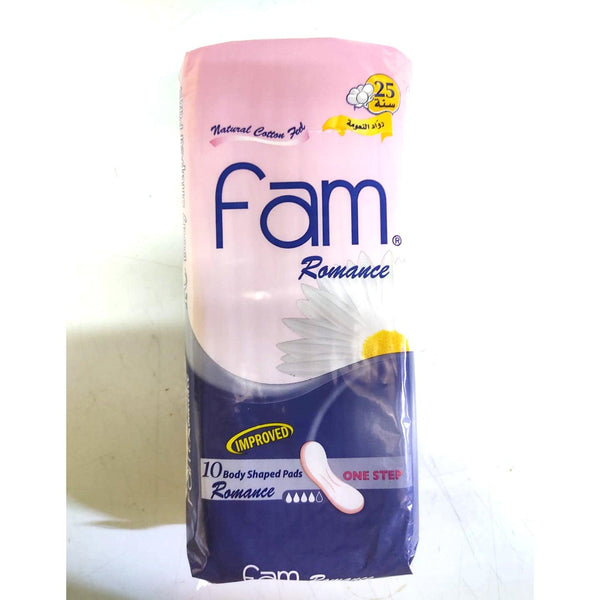 Fam Romance Natural Cotton Feel Body Shaped Pads - 10 Pcs - Pinoyhyper