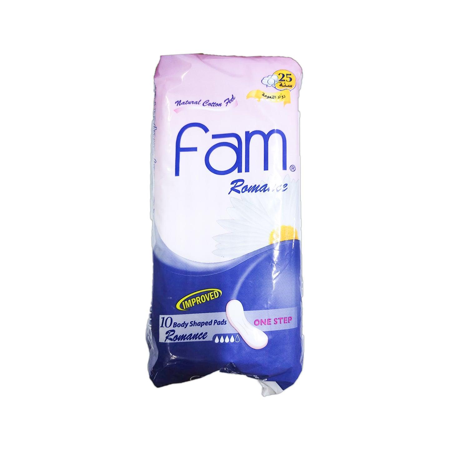 Fam Romance Natural Cotton Feel Body Shaped Pads - 10 Pcs - Pinoyhyper