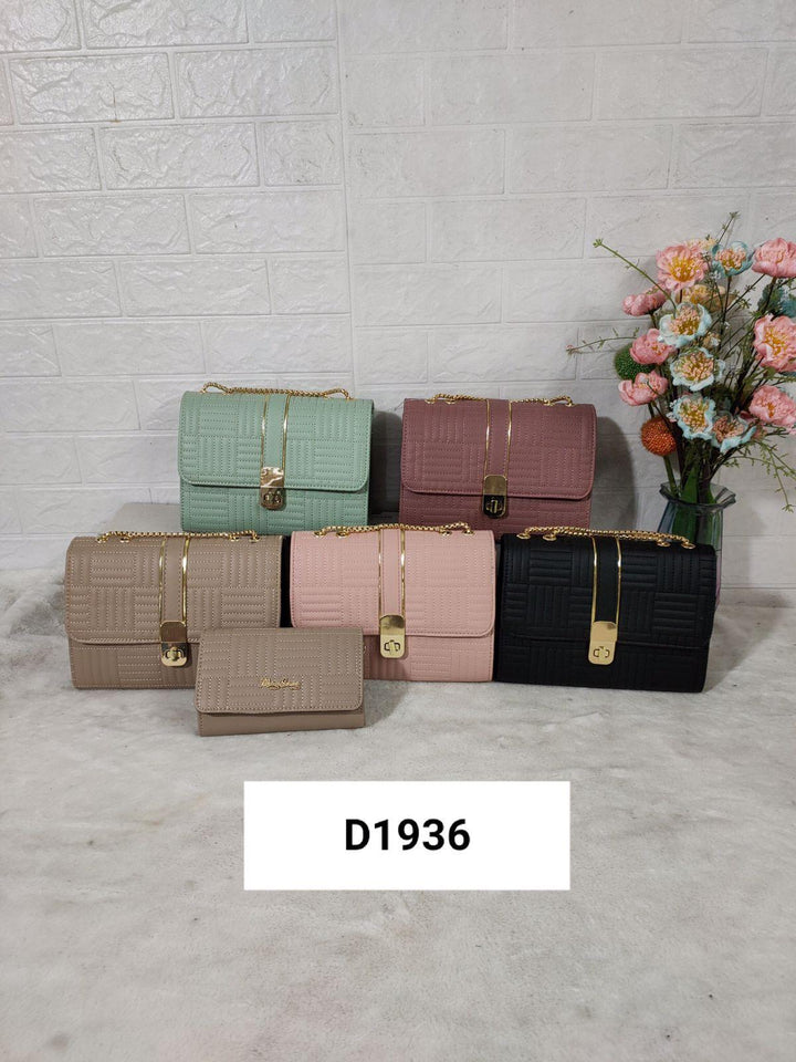 Fashion Bag Double (Two Pieces) Combo - D1936 - Pinoyhyper