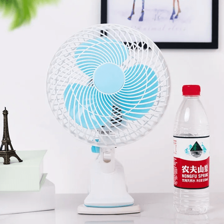 Fashion Portable 180mm Mini Clip Fan - Pinoyhyper