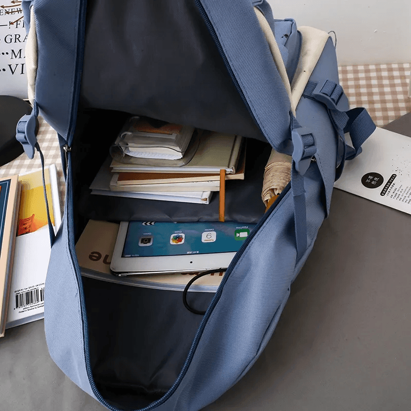 Fashion Student Backpack - 5 Pcs Set - Pinoyhyper