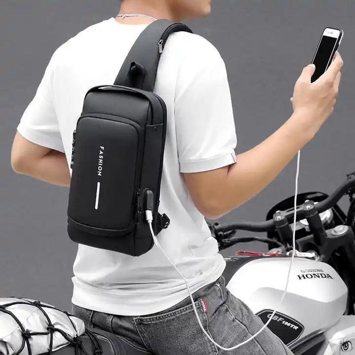 Fashion Waterproof Bag with USB - Pinoyhyper