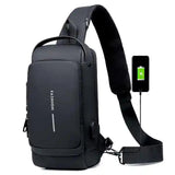 Fashion Waterproof Bag with USB - Pinoyhyper