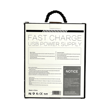 Fast Charge USB Power Supply Power Bank - 10000mAh - Pinoyhyper