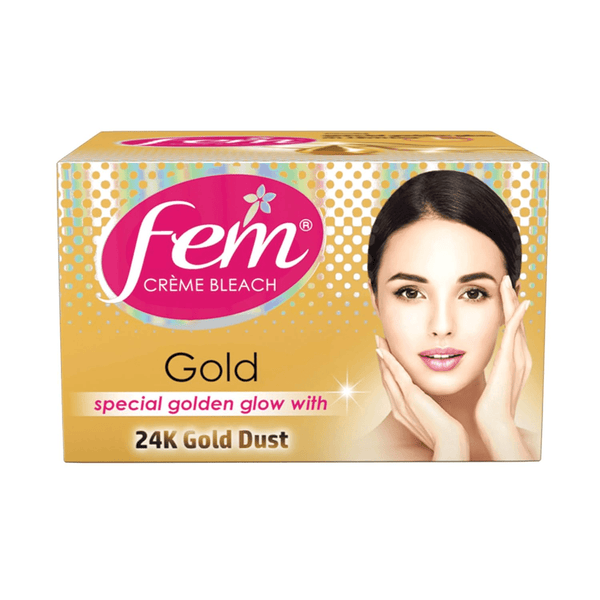 Fem Fairness 24K (Gold) Creme Bleach - 24g - Pinoyhyper