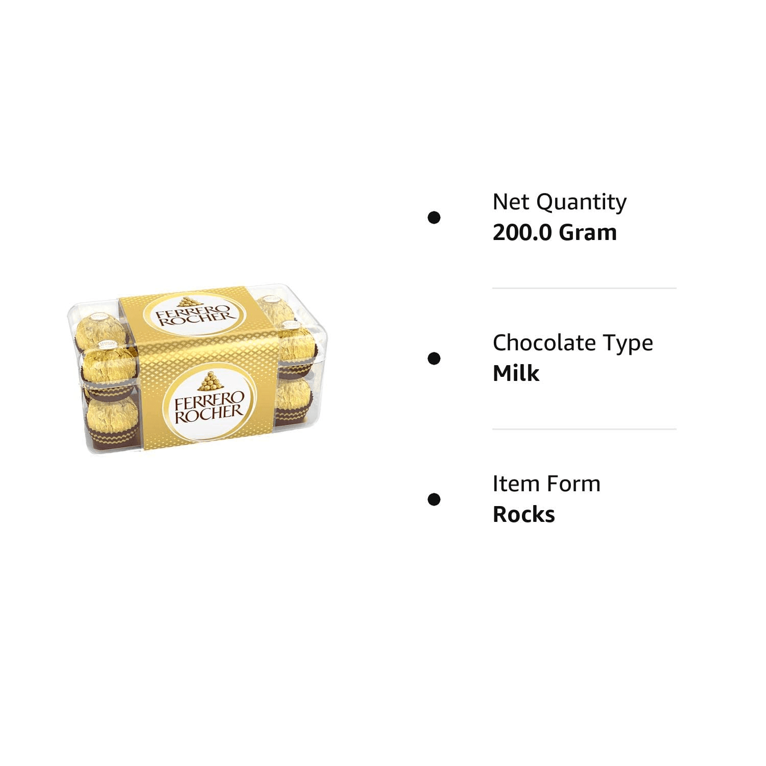 Ferrero Rocher Hazelnut Chocolates - 200g - Pinoyhyper