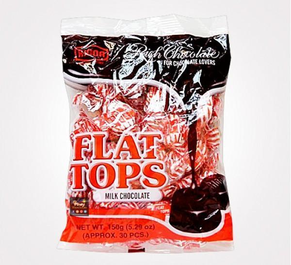 Flat Tops Milk Chocolate - 30pcs Pack - Pinoyhyper