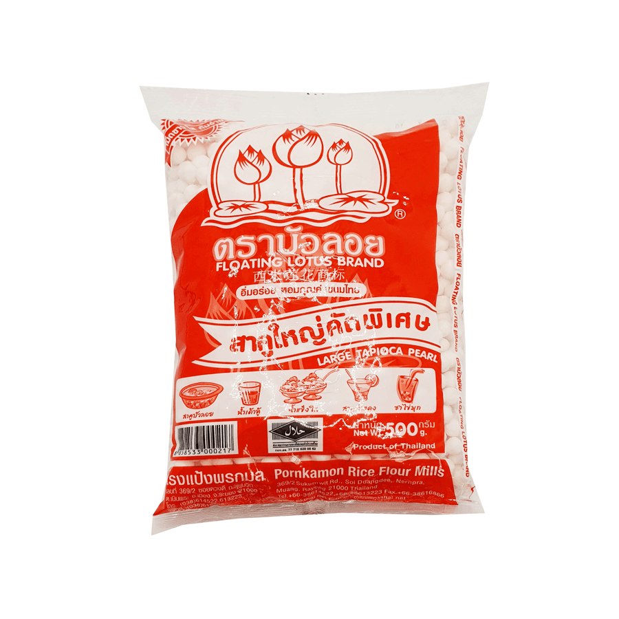 Floating Lotus Large Tapioca Pearl - 500g - Pinoyhyper