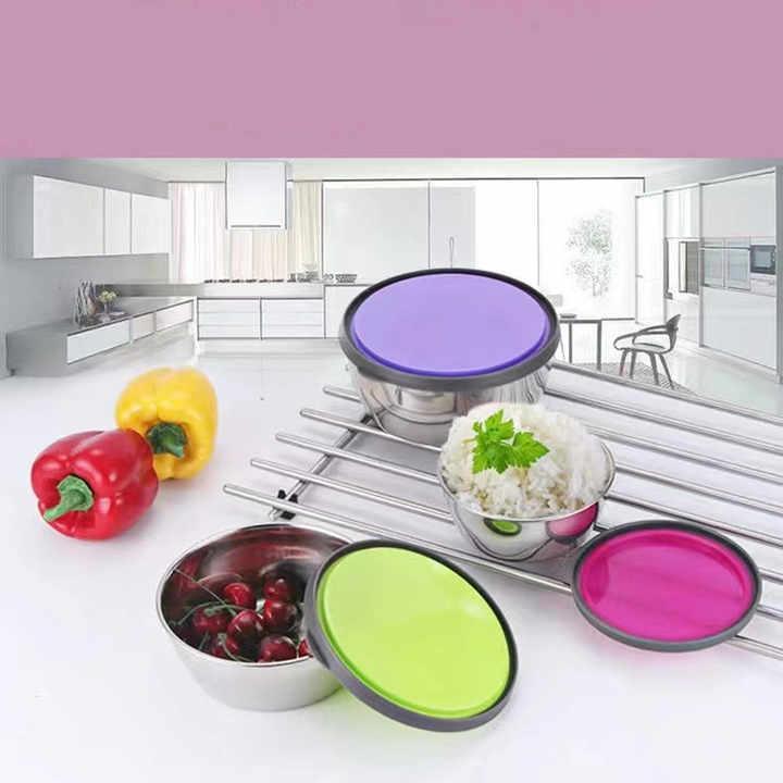 Food Container 3 Pcs Set Stainless Steel - Pinoyhyper