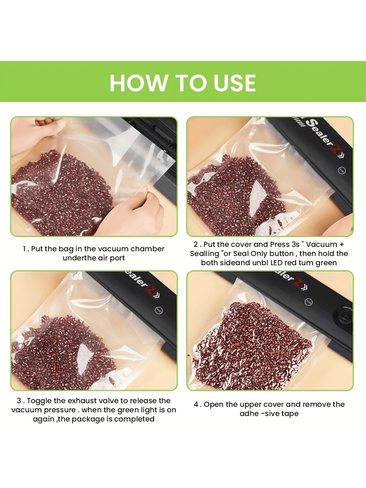 Food Vacuum Sealer Automatic Machine - Pinoyhyper