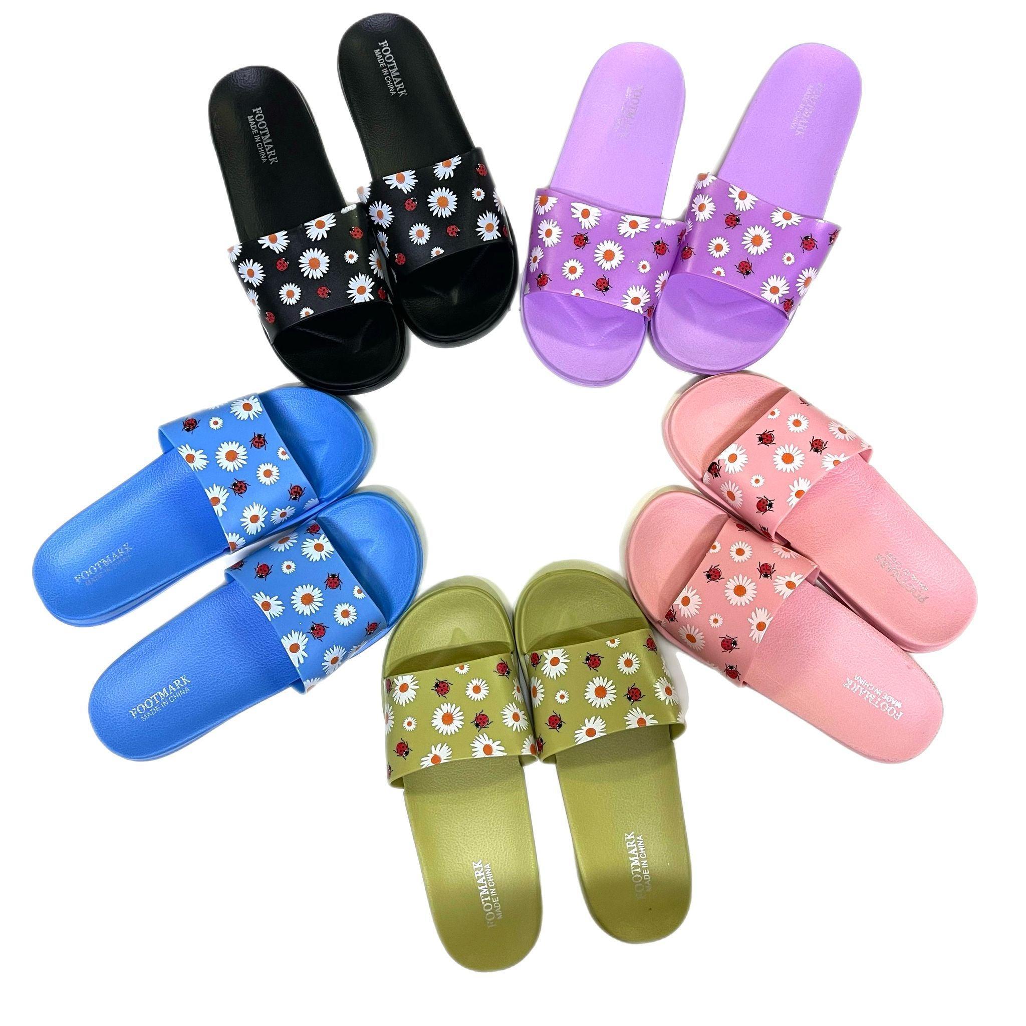 Foot Mark Ladies Slippers - XY123 - Pinoyhyper