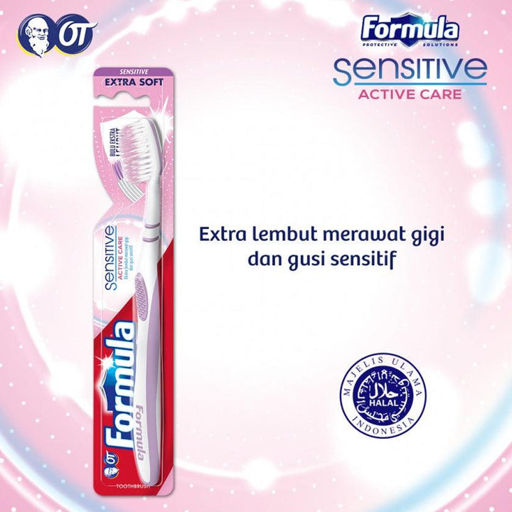 Formula Sensitive Active Care Tooth brush Extra Soft - 1 Pcs - Pinoyhyper