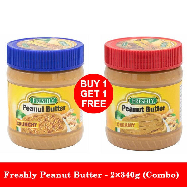 Freshly Peanut Butter - 2×340g (Combo) - Pinoyhyper