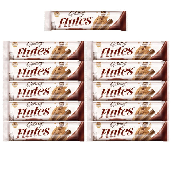 Galaxy Flutes Twin Finger Chocolate Value Pack - 11 X 22.5g - Pinoyhyper