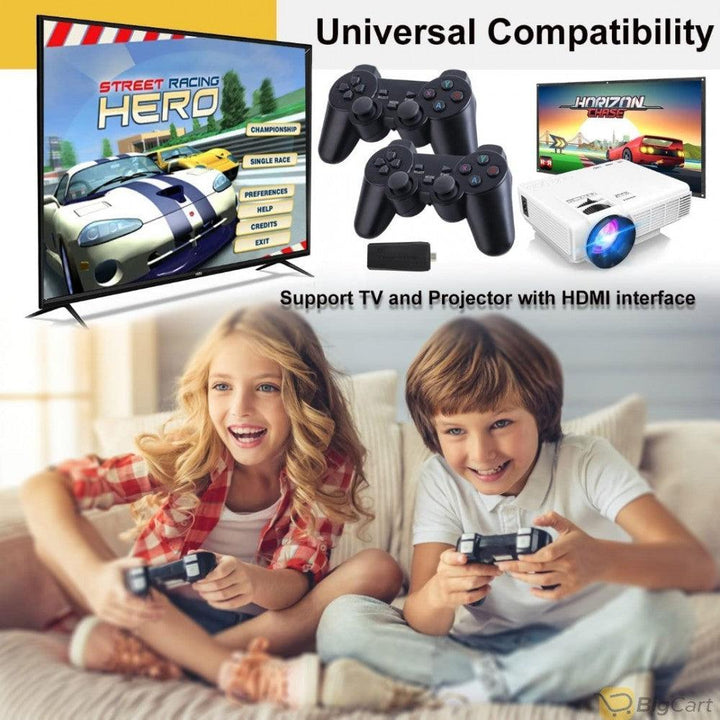 Game Console with Dual 2.4G Wireless Controllers Game Consoles for 4K TV Video Game Console - Pinoyhyper