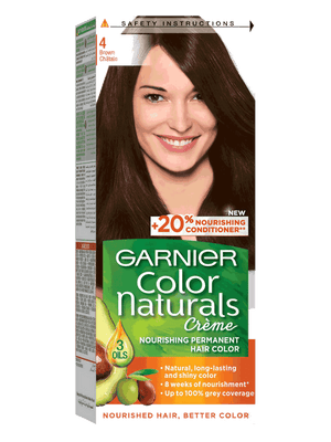 Garnier Color Naturals 4 Brown Chatain Hair Color - Pinoyhyper