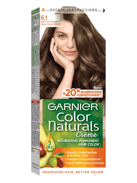 Garnier Color Naturals 6.1 Dark Ash Blonde Hair color - Pinoyhyper