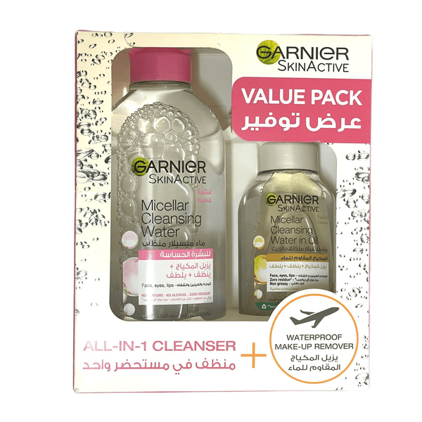 Garnier SkinActive Micellar Water All-In-One 400ml+100ml Value Pack - Pinoyhyper